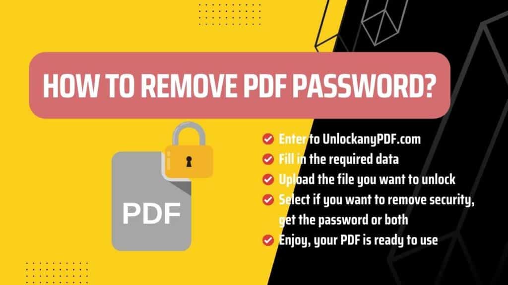Forgot PDF Password? Here's how to remove it