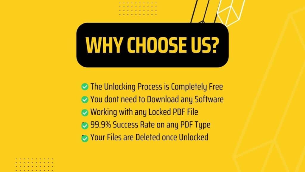 Advantages of Removing the Password Protection with UnlockAnyPDF