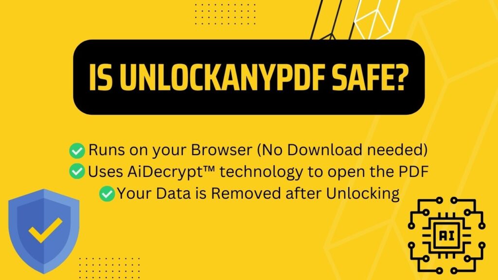 Is UnlockAnyPDF Secure