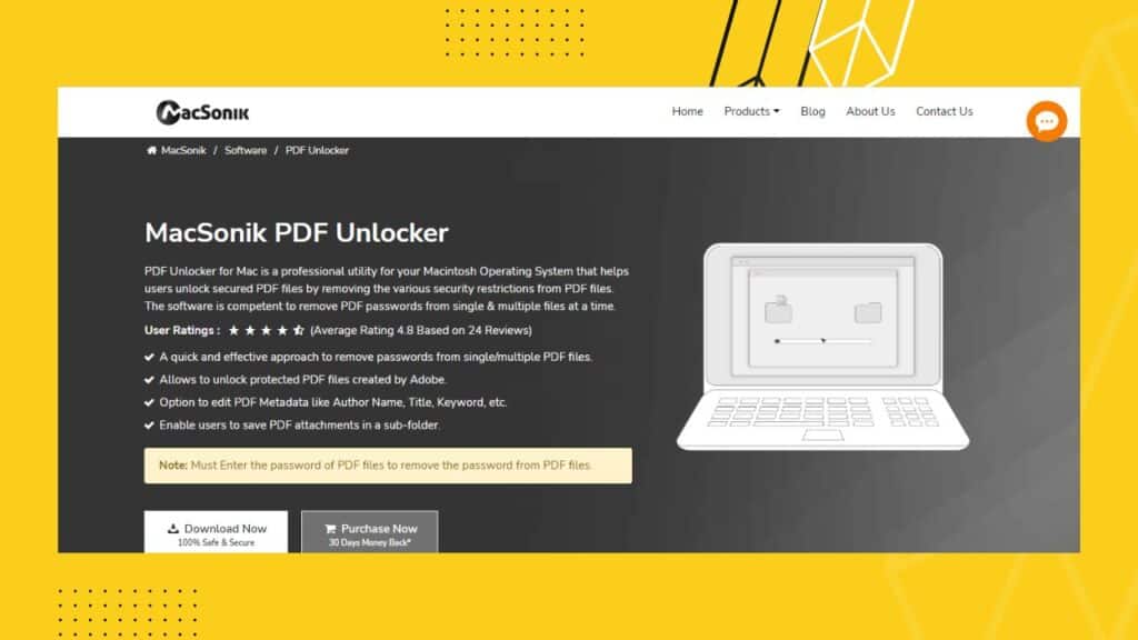 MacSonik PDF Unlocker for Mac