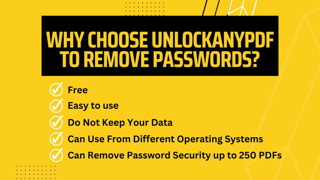 Main Reasons Why You Should Choose UnlockAnyPDF