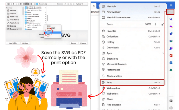 Can I Convert SVG to PDF instead?