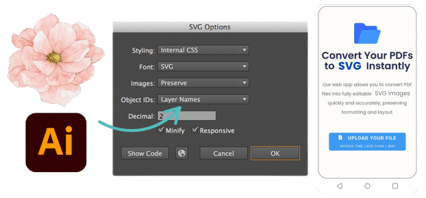 How can you Extract an SVG from a PDF?