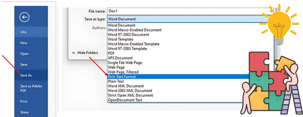 How does an RTF File get Created?